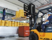 Indoor unloading