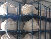 Packing in flexible container bags